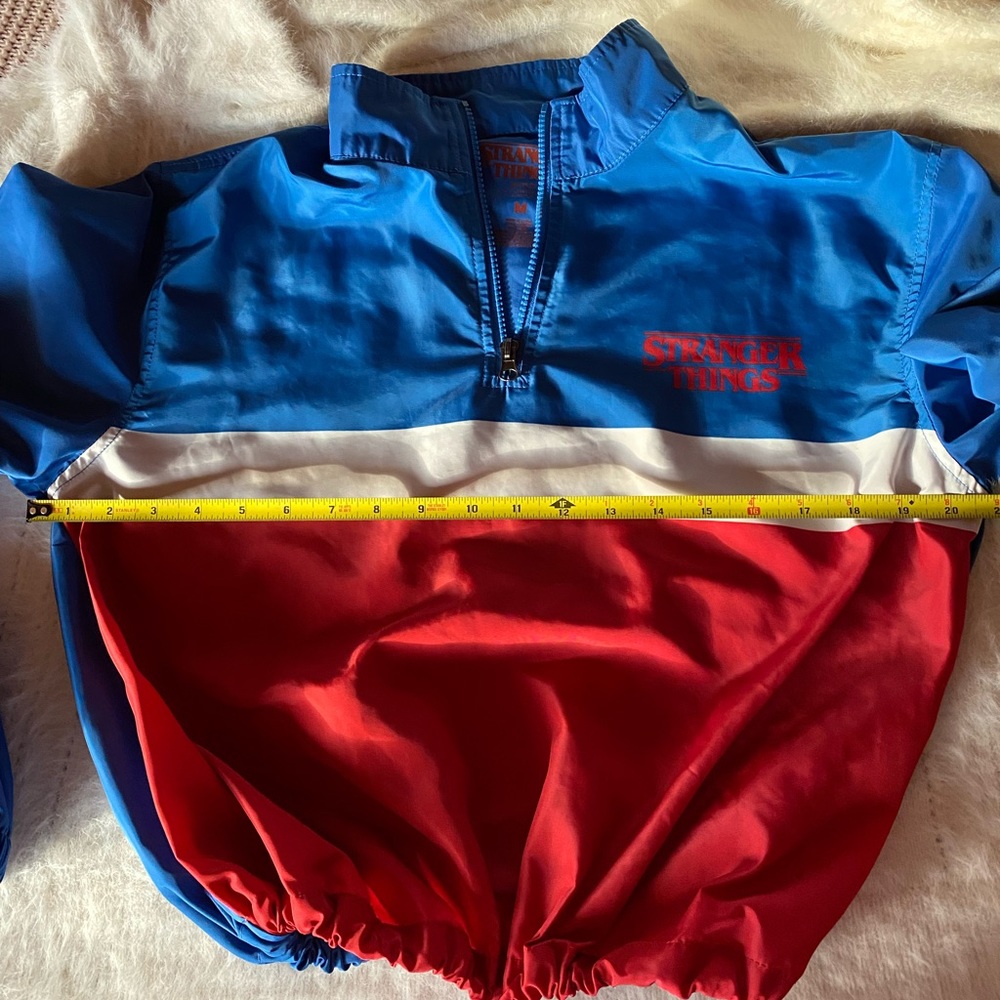 Stranger Things Windbreaker Jacket Size Medium - image 3